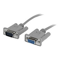 StarTech.com 10 ft DB9 RS232 Serial Null Modem Cable F/M