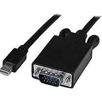 StarTech.com 10 ft DisplayPort to VGA Adapter Converter Cable - DP to VGA 1920x1200 - Black