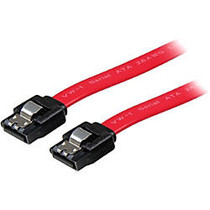 StarTech.com 18in Latching SATA Cable