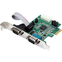 StarTech.com 2 Port Native PCI Express RS232 Serial Adapter Card with 16950 UART