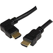 StarTech.com 2m Left Angle High Speed HDMI Cable - Ultra HD 4k x 2k HDMI Cable - HDMI to HDMI M/M