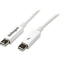 StarTech.com 2m White Thunderbolt Cable - M/M