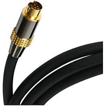 StarTech.com 50ft Black Premium S-Video Cable - Male to Male - Premium - Video cable - S-Video - 4 pin mini-DIN (M) - 4 pin mini-DIN (M) - 15.2 m - black