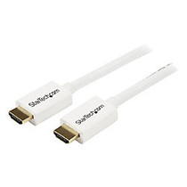StarTech.com 7m (23 ft) White CL3 In-wall High Speed HDMI; Cable - HDMI to HDMI - M/M