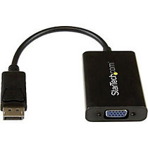 StarTech.com DisplayPort to VGA Adapter with Audio - DP to VGA Converter - 1920x1200