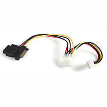 StarTech.com LP4 to SATA Power Cable Adapter with Floppy Power