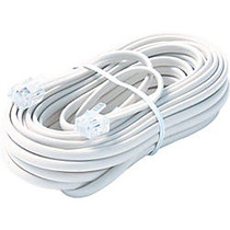 Steren BL-324-100WH Premium Telephone Line Cable