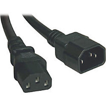 Tripp Lite 3ft Power Cord Extension Cable C14 to C13 Heavy Duty 15A 14AWG 3'