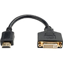 Tripp Lite 8in HDMI to DVI Cable Adapter Converter HDMI Male to DVI-D Female 8 inch;