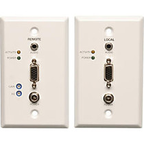 Tripp Lite B130-101A-WP-1 TAA/GSA Compliant Wall plate Video Console/Extender