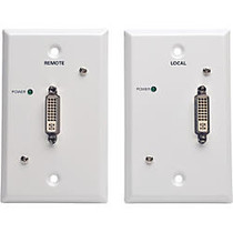 Tripp Lite DVI Over Cat5/Cat6 Video Extender Transmitter and Receiver TAA 100'