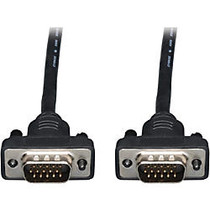 Tripp Lite Low Profile VGA RGB Coax Monitor Cable High Res HD15 M/M 10ft