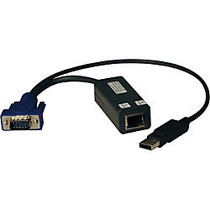 Tripp Lite USB Single Server Interface Unit Virtual Media KVM Switch HD15 USB RJ45