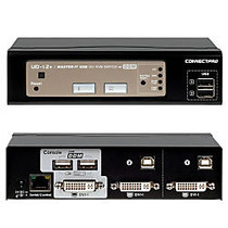 Connectpro UD-12+KIT 2-port DVI KVM with Cables
