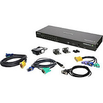 IOGEAR 16-Port IP Based KVM Kit with USB KVM Cables (TAA)