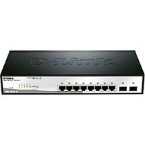 D-Link 10-Port Gigabit Web Smart Switch Including 2 Gigabit SFP Ports