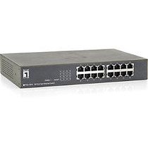 LevelOne FEU-1610 16-Port 10/100 Fast Ethernet Desktop Switch