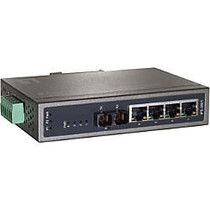 LevelOne IFE-0501 4-Port 10/100 w/1-Port SC/MM PoE Industrial Switch