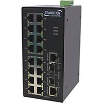 Transition Networks Managed Hardened Fast Ethernet Switch