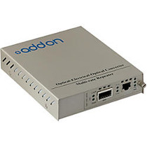 AddOn 10GBase-T RJ-45 & XFP Slot standalone Media Converter Card Kit