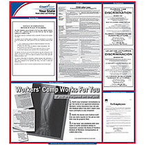 ComplyRight&trade; Connecticut State Labor Law Poster, Administrative Industry, 37 inch; x 24 inch;