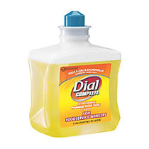 Dial Antimicrobial Foaming Hand Soap, For Foodservice, 1 Liter, Four bottles per Case, Sold by the Case