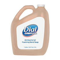 Dial Complete Antimicrobial Foaming Hand Soap, Fresh Scent, 1 Gallon, Case Of 4
