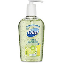Dial Sanitizing Gel - Fresh Citrus Scent - Pump Bottle Dispenser - Kill Germs, Bacteria Remover - Hand - Moisturizing - 12 / Carton