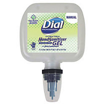 Dial; Professional Antibacterial Gel Hand Sanitizer, Fragrance-Free, 40.6 Oz Refill