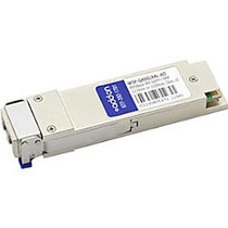AddOn Cisco WSP-Q40GLR4L Compatible TAA Compliant 40GBase-IR4 QSFP+ Transceiver (SMF, 1270nm to 1330nm, 2km, LC, DOM)