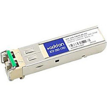 AddOn MSA and TAA Compliant 1000Base-DWDM 100GHz SFP Transceiver (SMF, 1538.19nm, 80km, LC, DOM)
