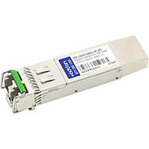 AddOn MSA and TAA Compliant 10GBase-DWDM 100GHz SFP+ Transceiver (SMF, 1528.77nm, 80km, LC, DOM)