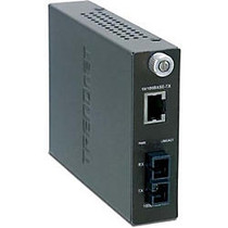 TRENDnet Intelligent 1000Base-T to 1000Base-FX Single Mode SC Fiber Converter