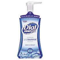 Dial Complete Foaming Antibacterial Hand Soap, 7.5 Oz, Springwater/Blue
