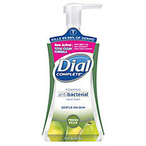 Dial Complete; Foaming Antibacterial Hand Wash, Fresh Pear, 7.5 Oz.