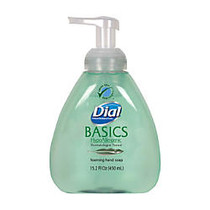 Dial; Basics Foaming Hand Soap With Pump, 15.2 Oz
