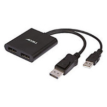 Accell DisplayPort 1.2 to 2 DisplayPort Multi-Display MST Hub