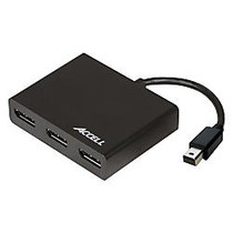 Accell Mini DisplayPort 1.2 to 3 DisplayPort Multi-Display MST Hub