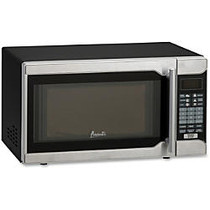 Avanti; 0.7 Cu. Ft. 1-Touch Microwave, Black/Silver (MO7103SST)