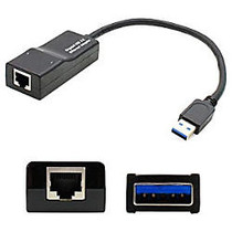 AddOn 5-Pack of USB 3.0 (A) Male to RJ-45 Female Black Adapter