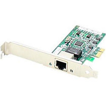AddOn SIIG CN-GP1021-S3 Comparable 10/100/1000Mbs Single Open RJ-45 Port 100m PCIe x4 Network Interface Card