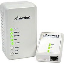 Actiontec Wireless Network Extender + Powerline Network Adapter 500