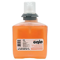 GOJO; TFX&trade; Touch-Free Foam Soap Refill, 40.5 Oz., Antibacterial Orange