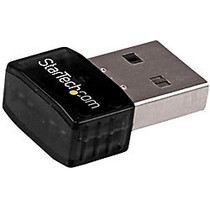 StarTech.com USB 2.0 300 Mbps Mini Wireless-N Network Adapter - 802.11n 2T2R WiFi Adapter