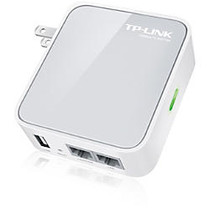 TP-LINK TL-WR710N 150Mbps Wireless N Mini Pocket Portable Router, Repeater, Client, 2 LAN Ports, USB Port for Charging and Storage