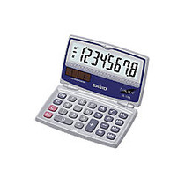 Casio; Basic Folding Compact Calculator, Silver, SL100L