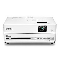 Epson; PowerLite; Presenter WXGA 3LCD Projector/DVD Player Combo