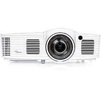 Optoma EH200ST Full 3D 1080p 3000 Lumen DLP Short Throw Projector with 20,000:1 Contrast Ratio and MHL Enabled