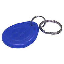 uAttend RFR25 RFID Fobs, 4.3 inch; x 4.6 inch; x 2.3 inch;, Blue, Pack Of 25