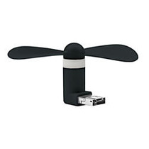 Ativa&trade; USB Fan For Android Devices, Black, UF-06BLK